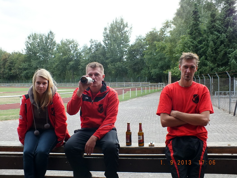 Sarah, Pavel und Danny