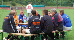 hinterher wurde gefeiert